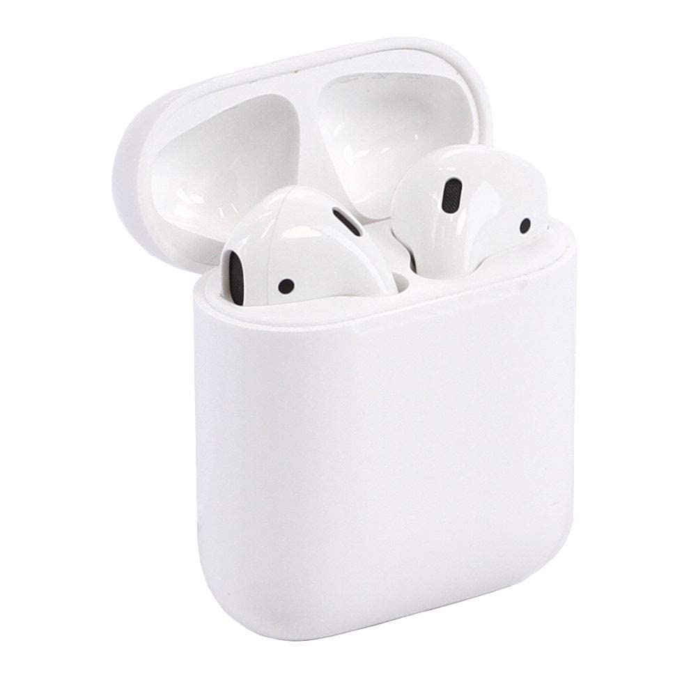 Apple AirPods 2 in use, highlighting easy setup with Apple devices
