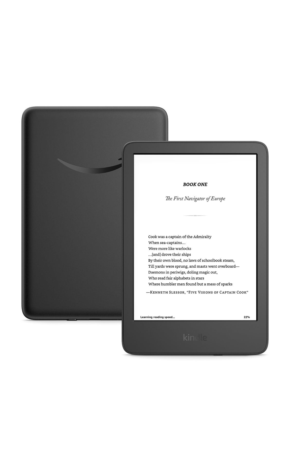 Amazon Kindle 16 GB eBook reader with glare-free display