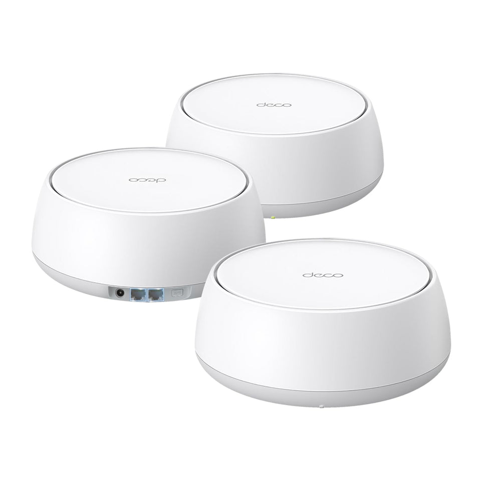 TP-Link Deco 7 BE25 WiFi 7 Mesh System front view