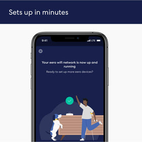 eero 6 mesh Wi-Fi extender design
