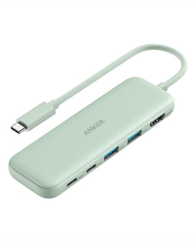Anker USB C Hub showcasing 5-in-1 connectivity features