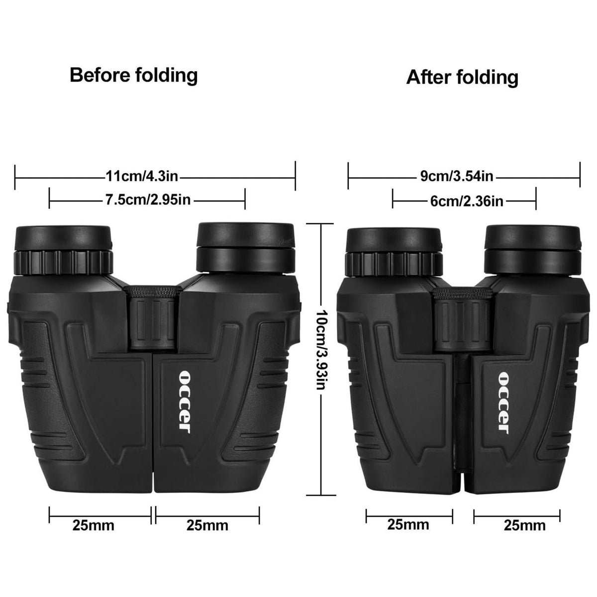 Occer binoculars showcasing low-light vision capabilities