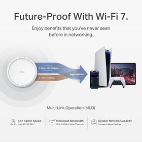 Deco 7 WiFi 7 mesh system with 4 high-gain antennas