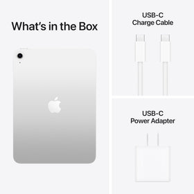 Apple iPad 11-inch in silver color with Touch ID feature