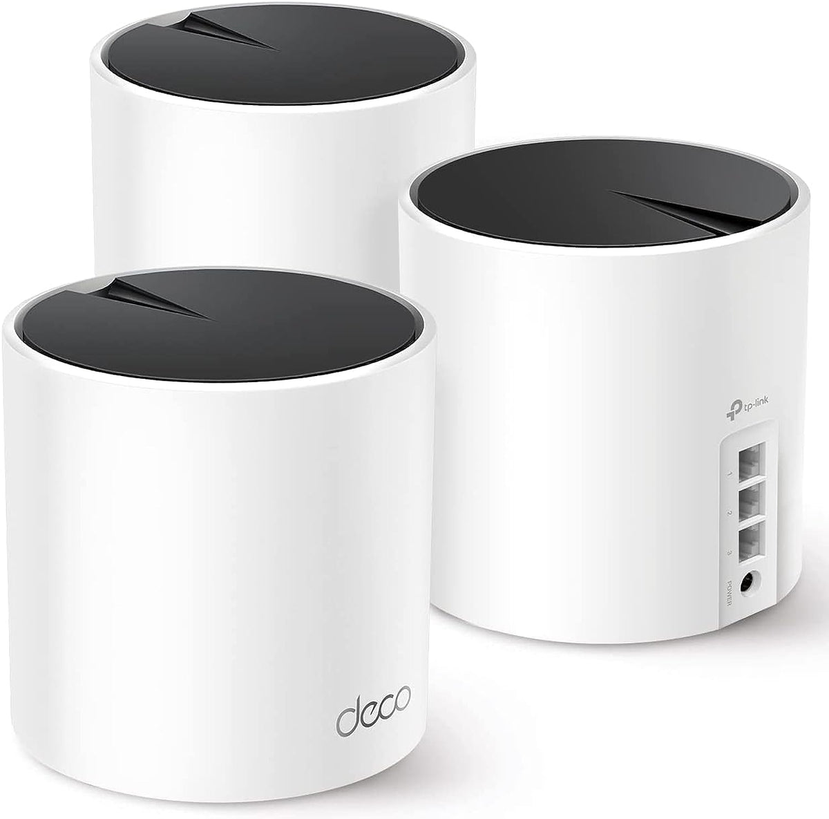 TP-Link Deco X55 WiFi 6 Mesh System with three units
