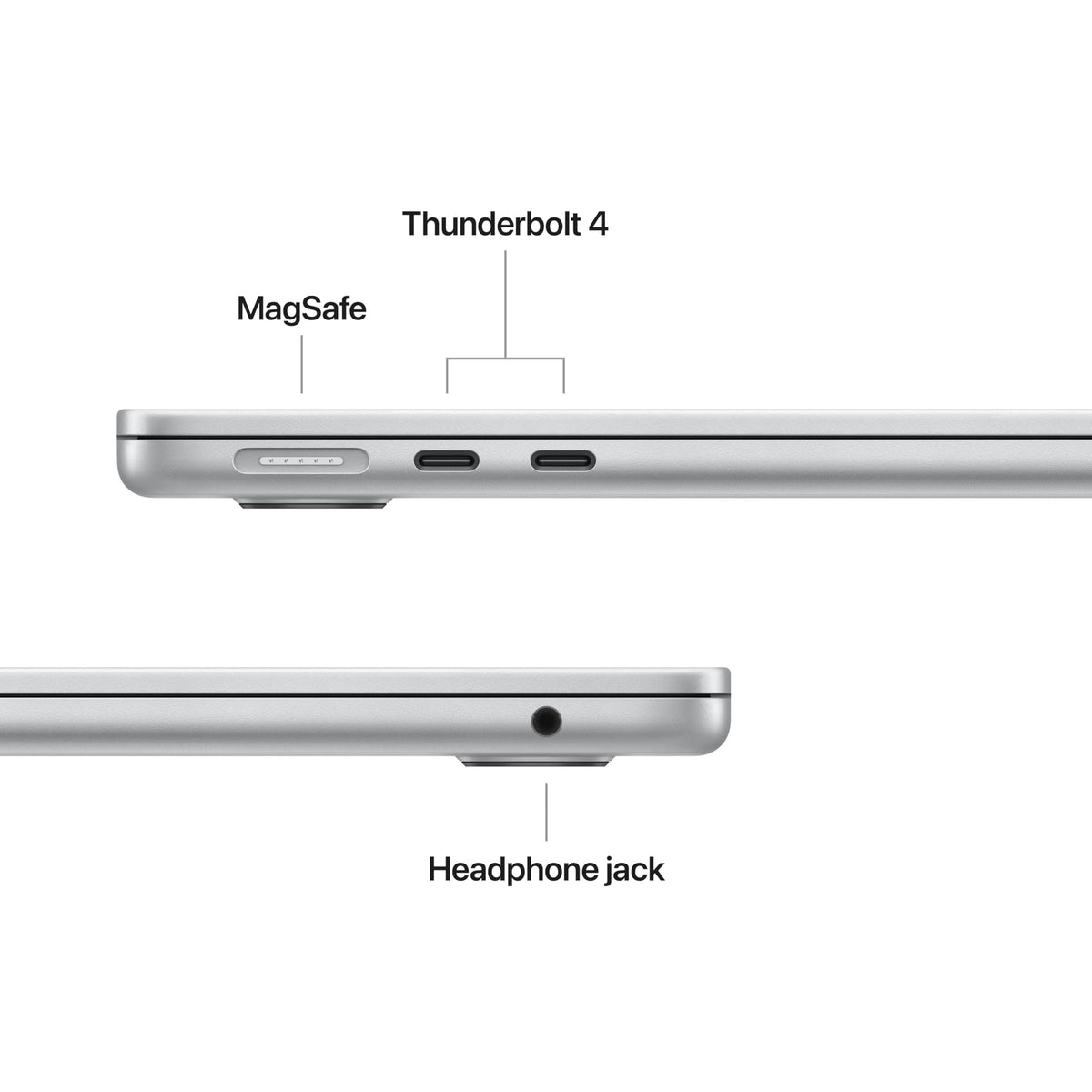 Apple MacBook Air with Center Stage camera in use
