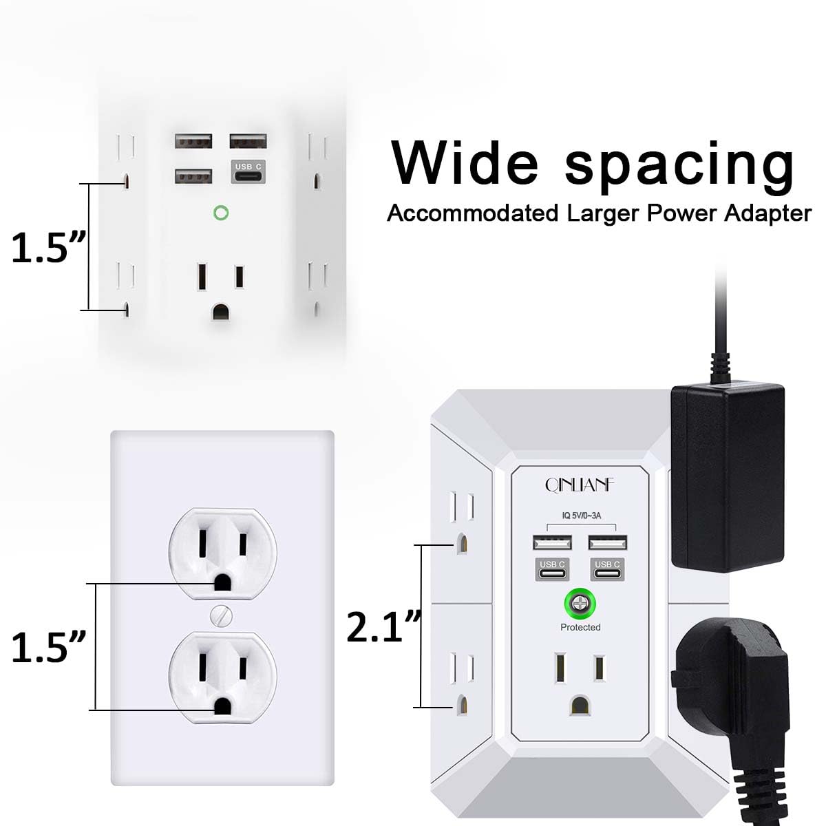 Smart Charge USB Ports for Fast Charging