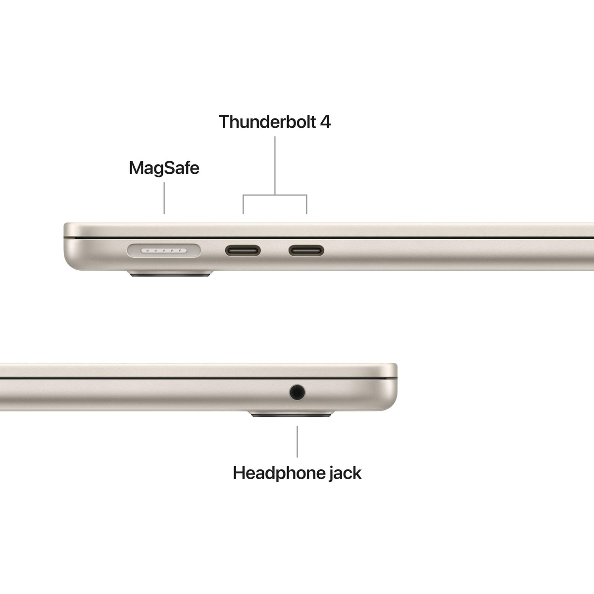 Apple MacBook Air with keyboard illuminated