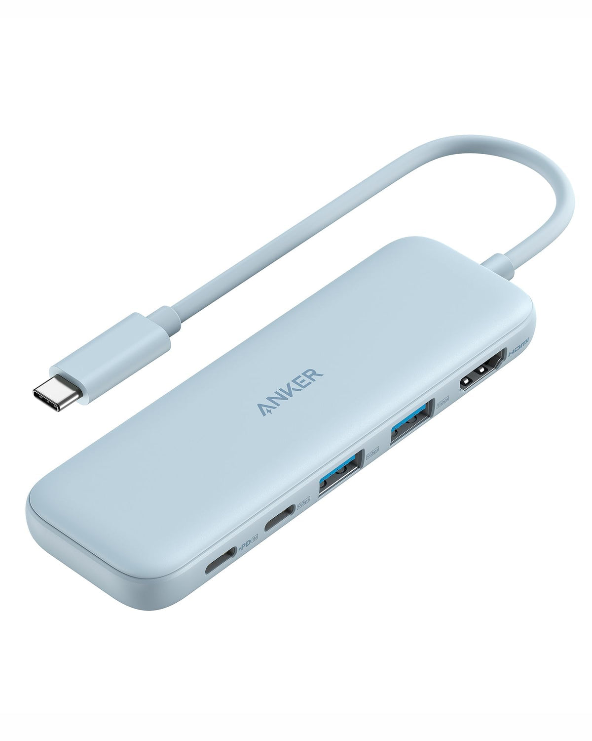 Anker USB C Hub 5-in-1 with 4K HDMI connectivity