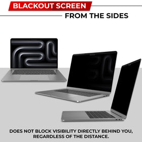 SightPro privacy screen filtering side views