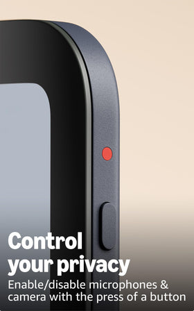 Smart home control interface on Amazon Echo Show 8