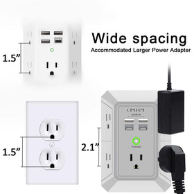 Instruction manual for QINLIANF USB wall charger