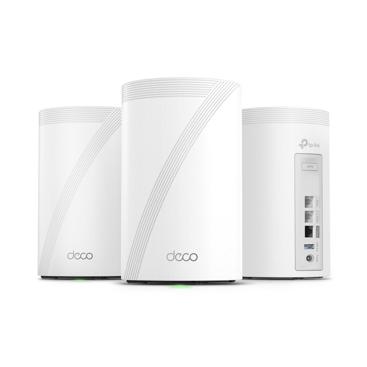 TP-Link Deco 7 Pro Tri-Band Wi-Fi 7 Mesh System with sleek design