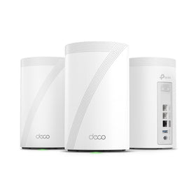 TP-Link Deco 7 Pro Tri-Band Wi-Fi 7 Mesh System with sleek design