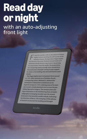 Side view of Amazon Kindle Paperwhite