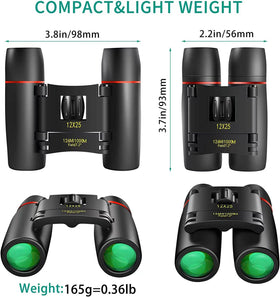 Lightweight POLDR binoculars ideal for bird watching