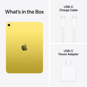 Apple iPad in yellow color variant