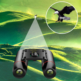 POLDR binoculars demonstrating easy focus adjustment