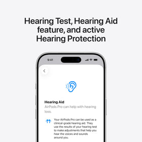 User using AirPods Pro 3 during workout with heart rate sensing