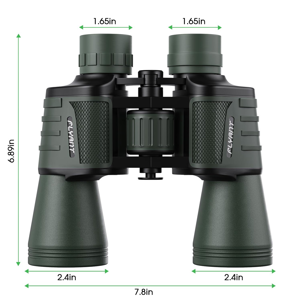 FLYANT binoculars demonstrating durability and grip