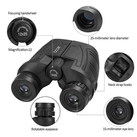 Portable design of Occer compact binoculars for travel