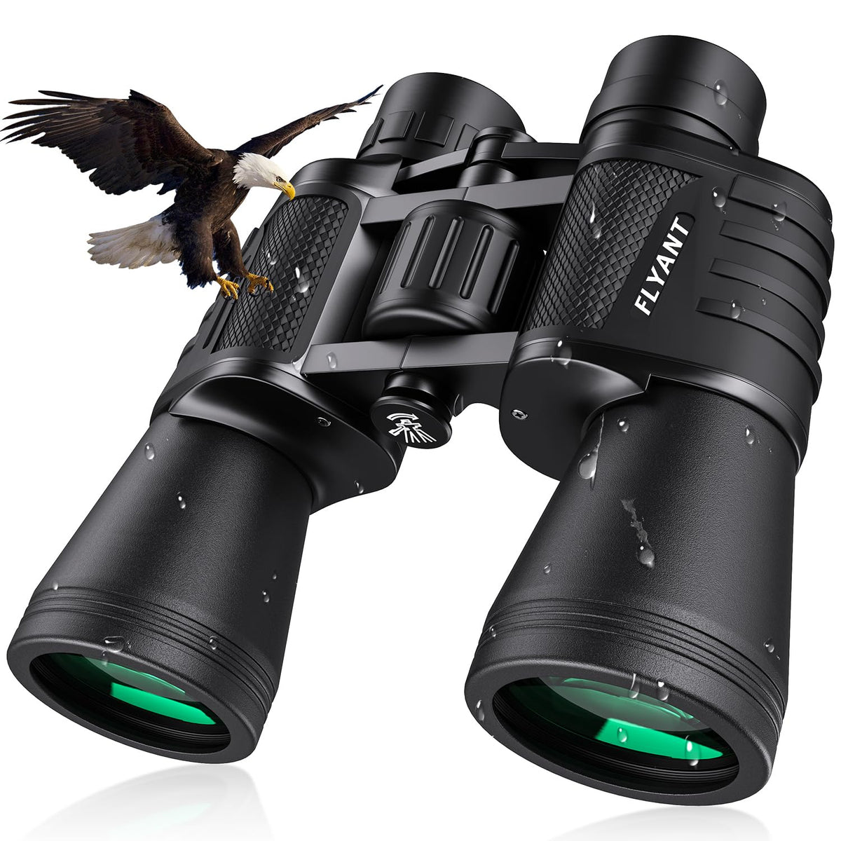 FLYANT 20x50 High Powered Binoculars with ergonomic design