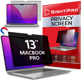 SightPro Magnetic Privacy Screen for MacBook Pro 13 inch with easy attachment