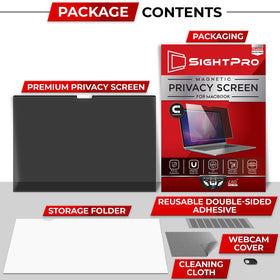 Magnetic attachment feature of SightPro Privacy Screen