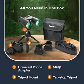 Adorrgon binoculars showcasing wide field of view