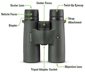 Vortex Triumph HD binoculars in outdoor setting