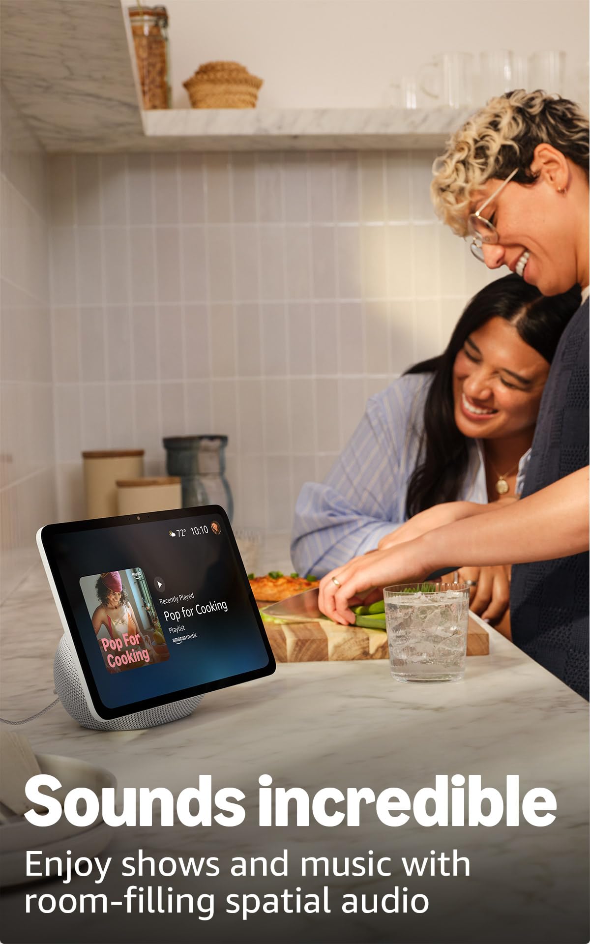 Smart home control features on Echo Show 11