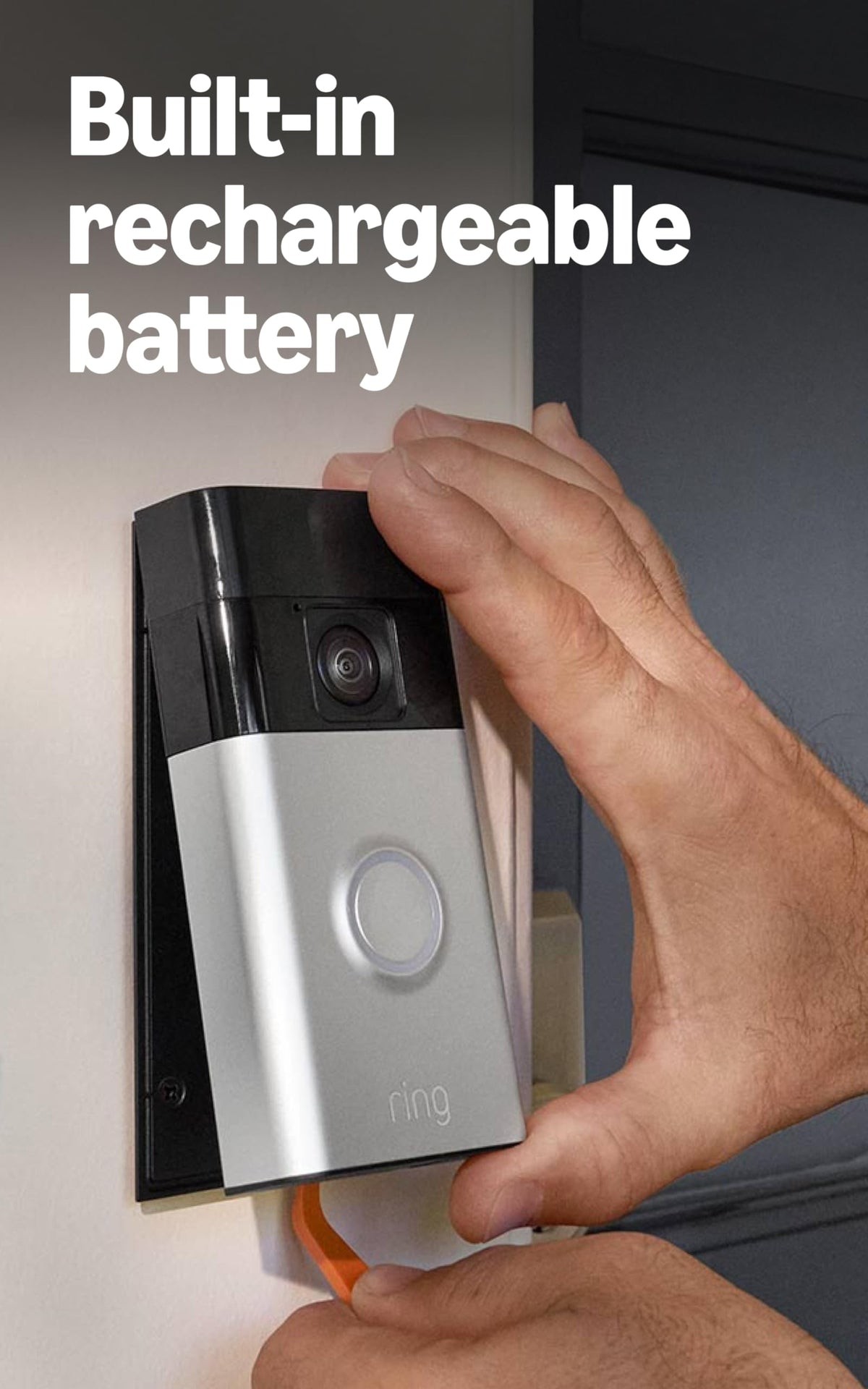 Ring Video Doorbell displaying real-time alerts