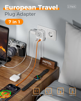 TESSAN USB C charger for multiple devices