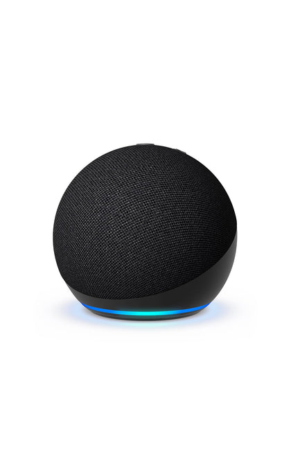 Amazon Echo Dot smart speaker with vibrant sound