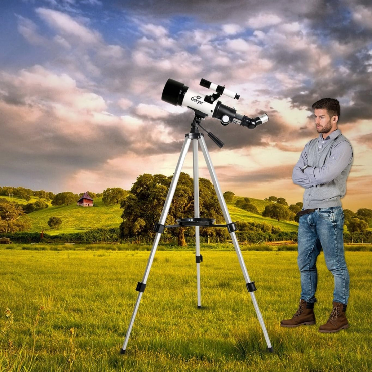 Gskyer Telescope finder scope for easy object location