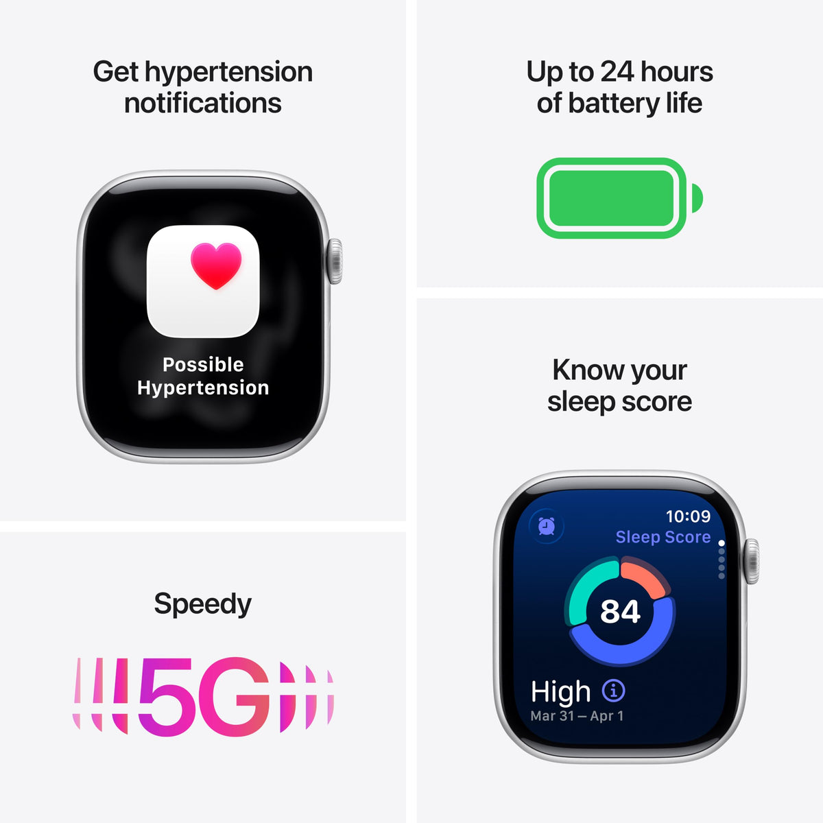 Close-up of Apple Watch Series 11 showing health metrics