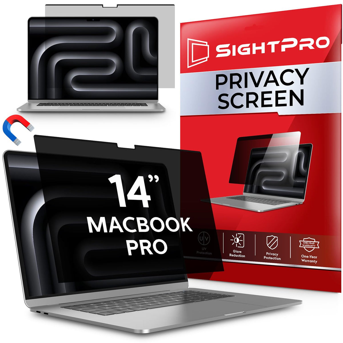 SightPro Magnetic Privacy Screen for MacBook Pro 14 inch