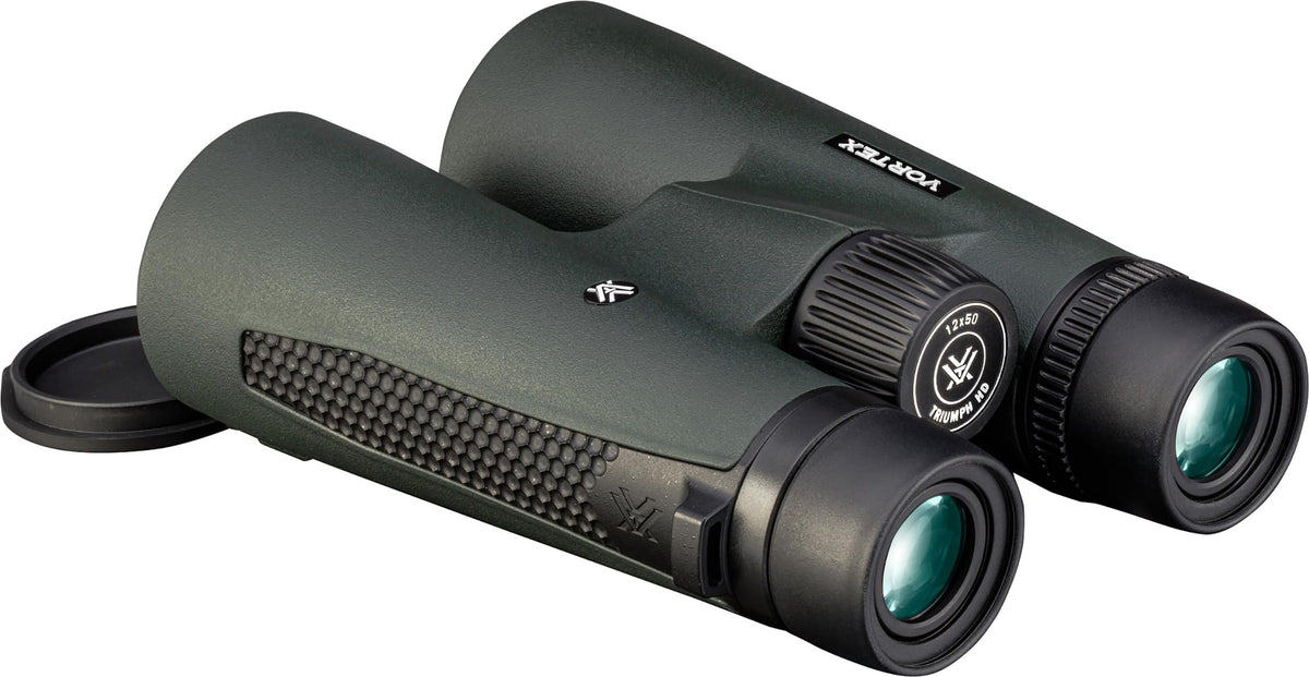 Close-up of Vortex Triumph HD 12x50 Binoculars eyecups