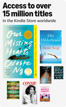 Amazon Kindle Paperwhite showcasing book selection on screen