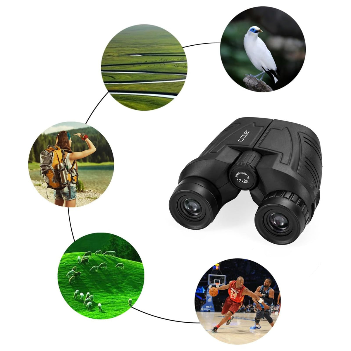Occer binoculars ideal for bird watching outdoors