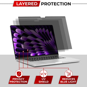SightPro cleaning cloth included with privacy screen