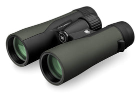 Vortex Crossfire HD binoculars on a tripod for stability