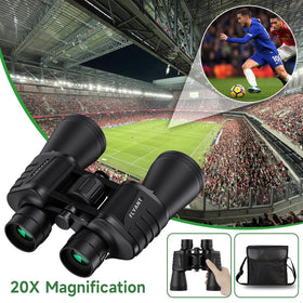 FLYANT binoculars in camping setup
