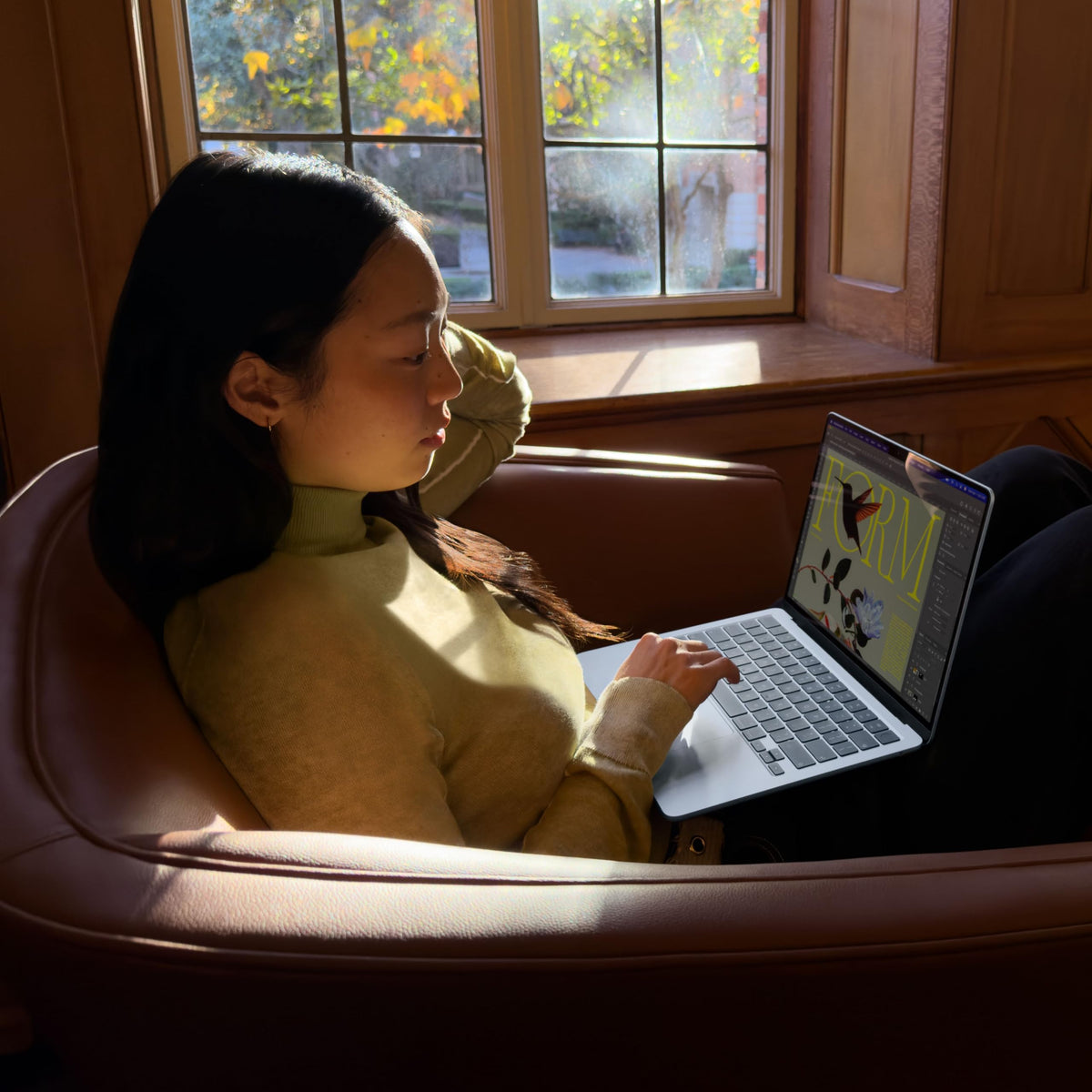 Apple MacBook Air showcasing sleek design
