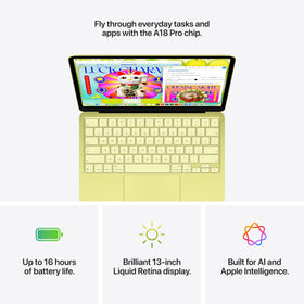 Apple MacBook Neo with vibrant Liquid Retina display