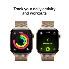 Apple Watch Series 11 with fitness metrics display