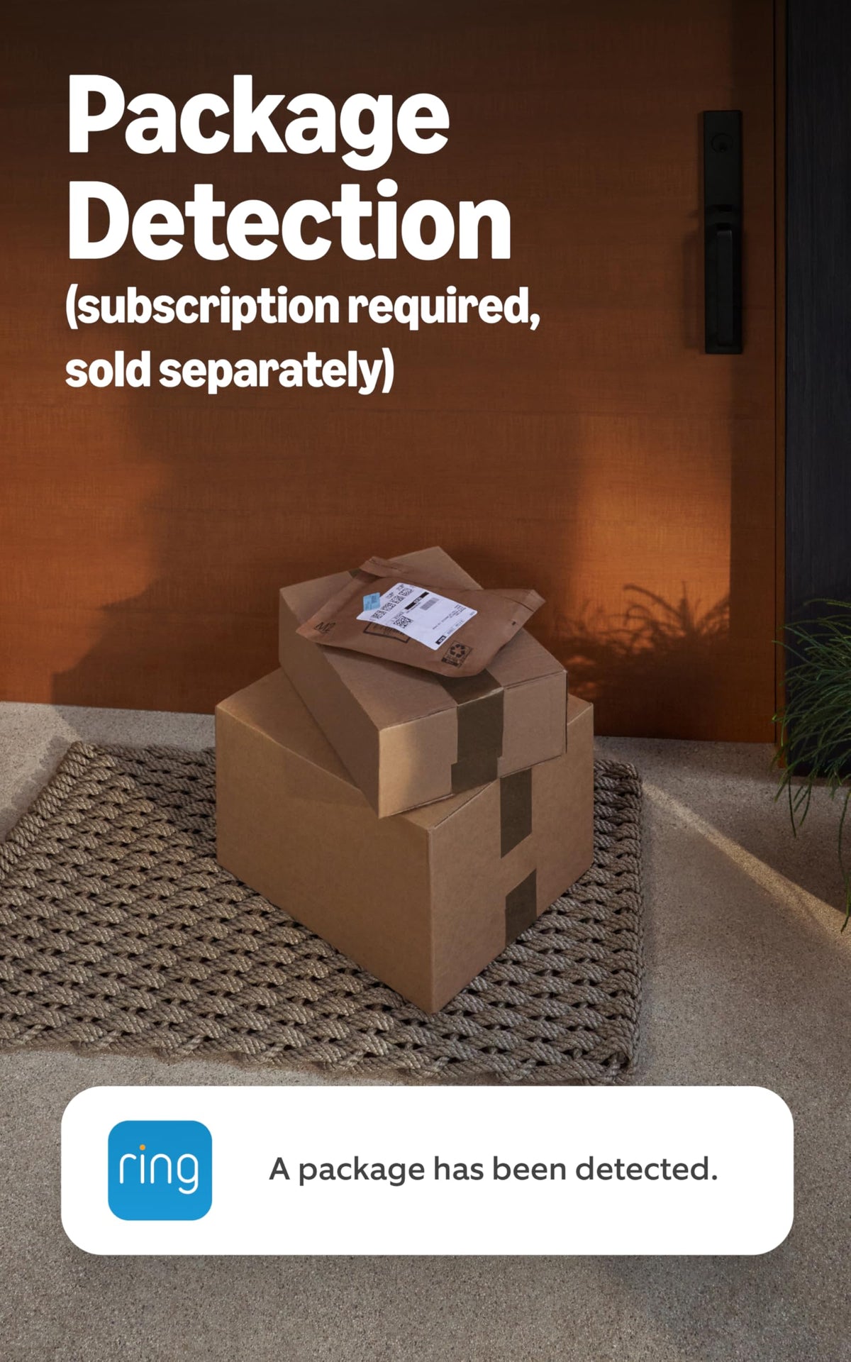 Front view of Ring Video Doorbell