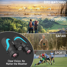 Versatile binoculars for hiking and travel
