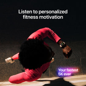 Apple Watch Series 11 on wrist during exercise