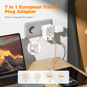 TESSAN adapter charging multiple devices at once